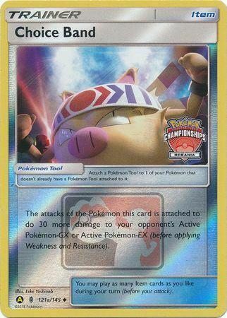 Pokemon | Choice Band (121a/145) (Oceania Championships) [Sun & Moon: Guardians Rising] | The Nerd Merchant