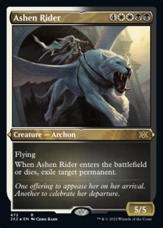 Magic | Ashen Rider (Foil Etched) [Double Masters 2022] | The Nerd Merchant