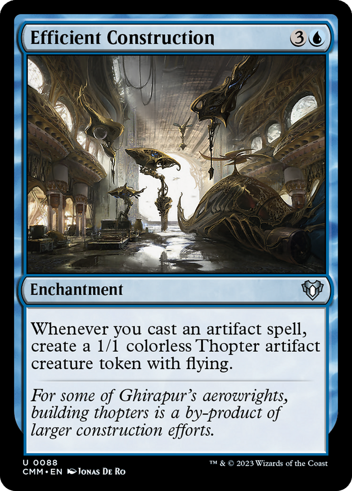Magic | Efficient Construction [Commander Masters] | The Nerd Merchant