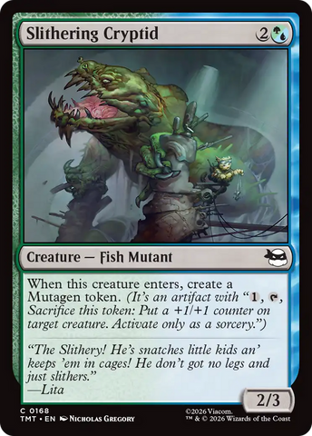 Magic | Slithering Cryptid [Teenage Mutant Ninja Turtles] | The Nerd Merchant