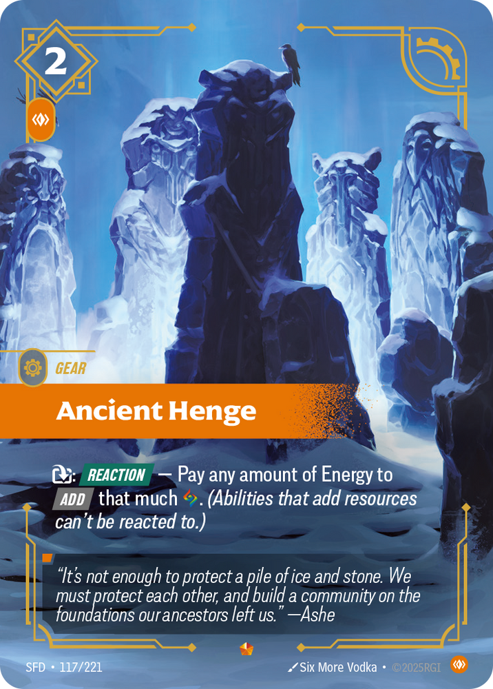 Ancient Henge (Foil) - Spiritforged #117