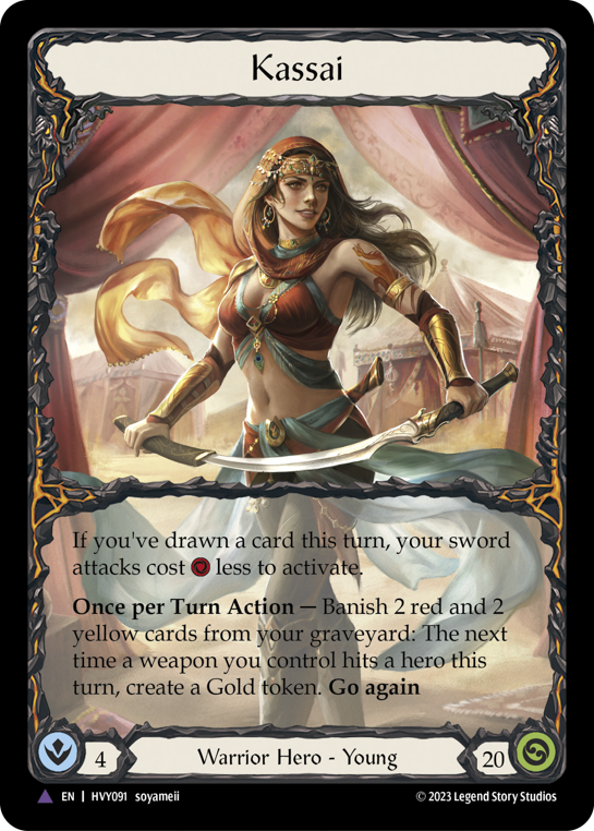 Flesh and Blood TCG | Kassai (Marvel) [HVY091] (Heavy Hitters)  Cold Foil | The Nerd Merchant