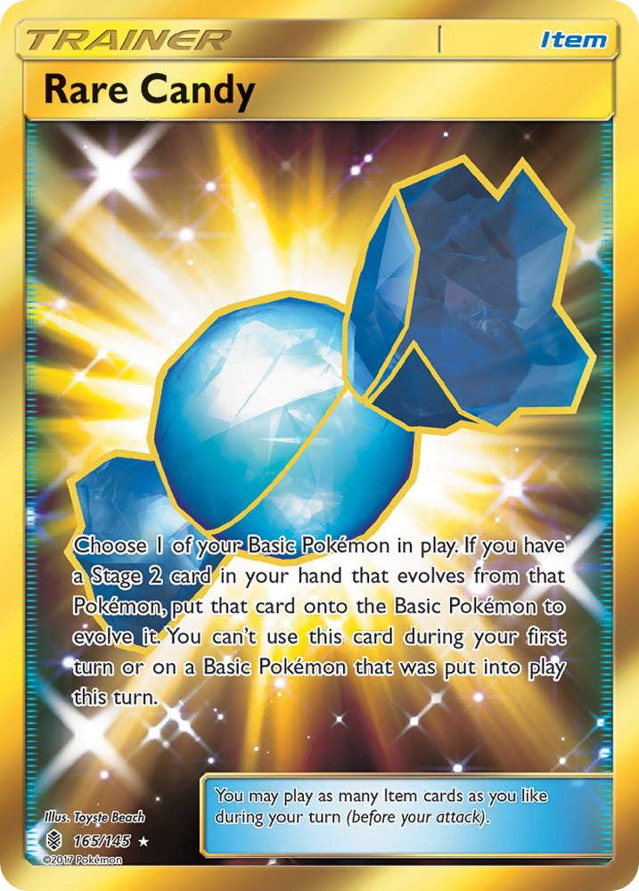 Pokemon | Rare Candy (165/145) [Sun & Moon: Guardians Rising] | The Nerd Merchant