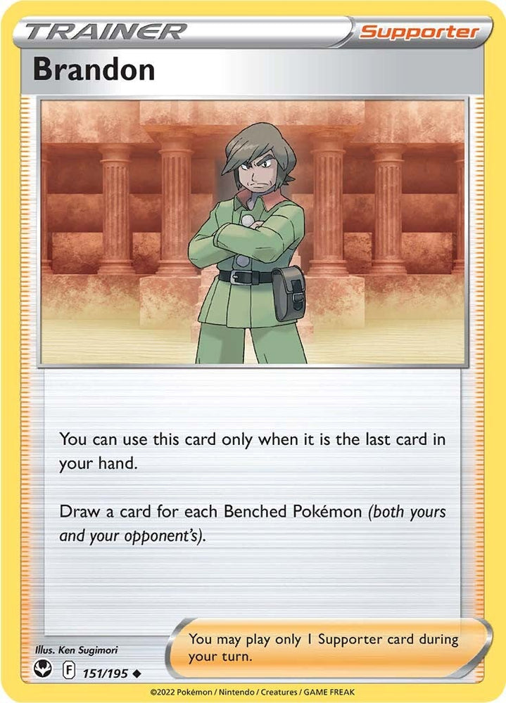 Pokemon | Brandon (151/195) [Sword & Shield: Silver Tempest] | The Nerd Merchant