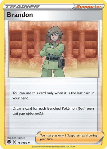 Pokemon | Brandon (151/195) [Sword & Shield: Silver Tempest] | The Nerd Merchant