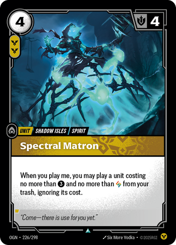 Spectral Matron - Origins #226
