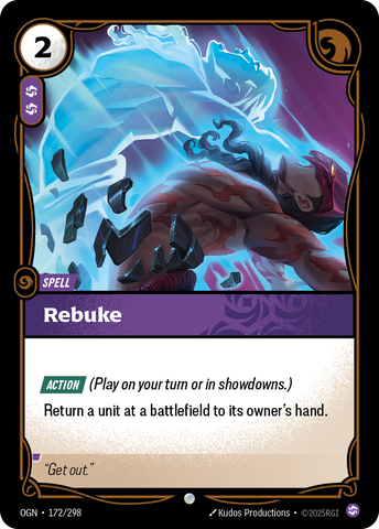 Rebuke - Origins #172