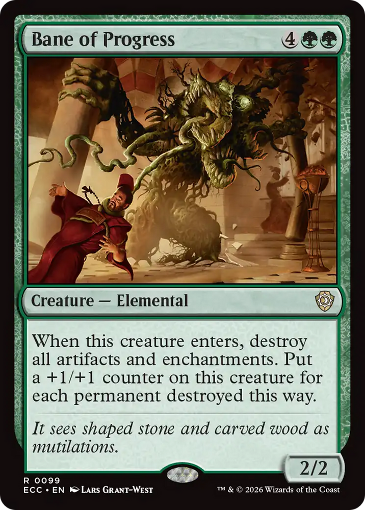 Magic | Bane of Progress [Lorwyn Eclipsed Commander] | The Nerd Merchant
