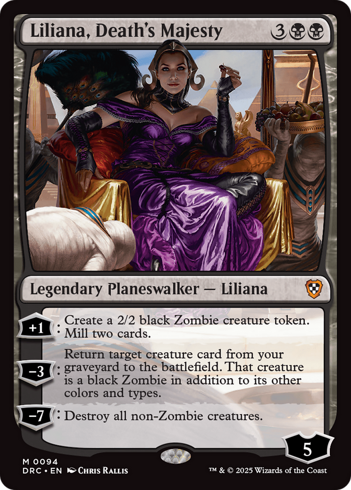 Magic | Liliana, Death's Majesty [Aetherdrift Commander] | The Nerd Merchant