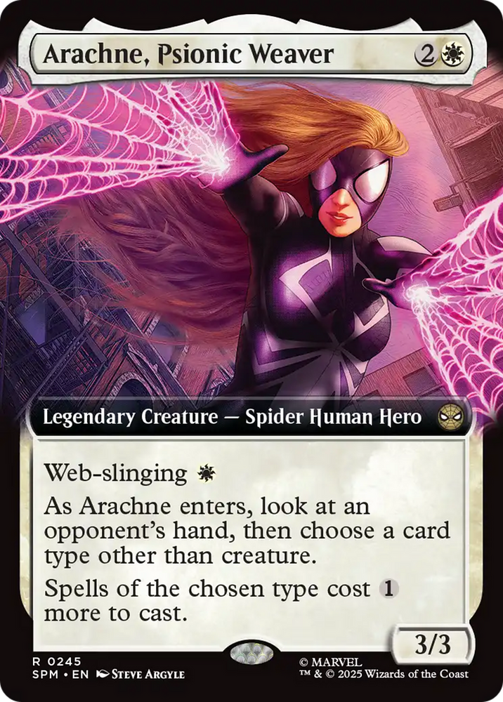 Magic | Arachne, Psionic Weaver (Extended Art) [Marvel's Spider-Man] | The Nerd Merchant