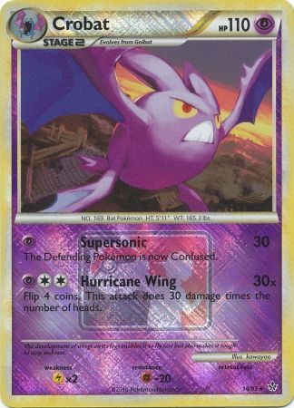 Pokemon | Crobat (14/95) (League Promo) [HeartGold & SoulSilver: Unleashed] | The Nerd Merchant