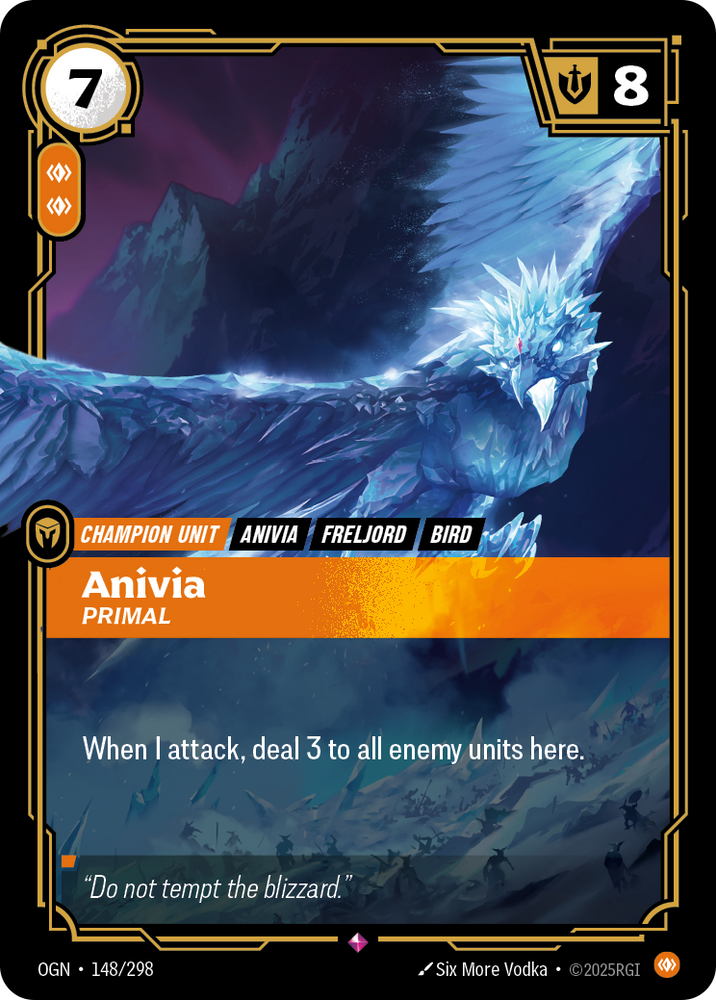 Anivia, Primal (Foil) - Origins #148