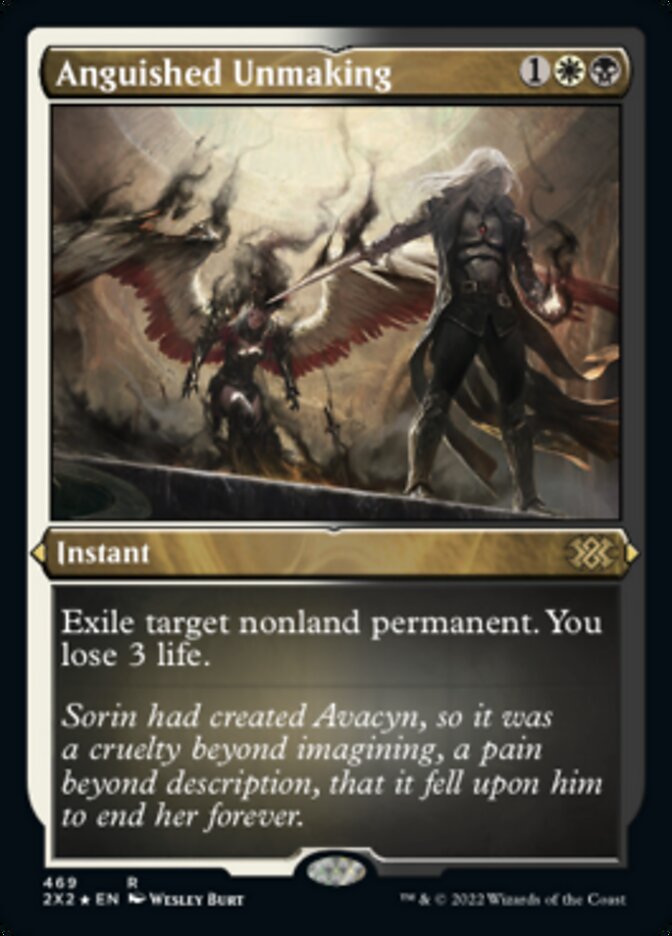 Magic | Anguished Unmaking (Foil Etched) [Double Masters 2022] | The Nerd Merchant