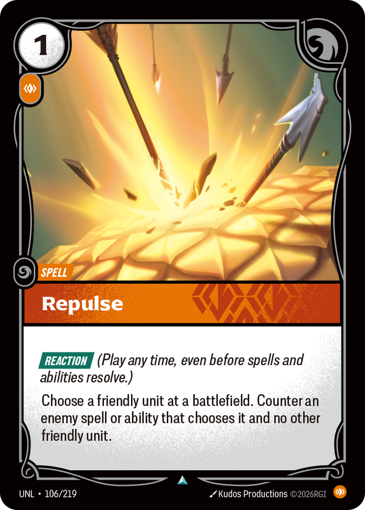 Repulse (Foil) - Unleashed (106/219)