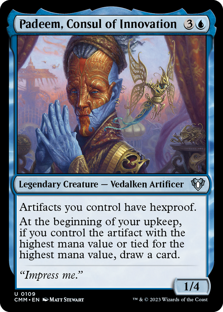 Magic | Padeem, Consul of Innovation [Commander Masters] | The Nerd Merchant