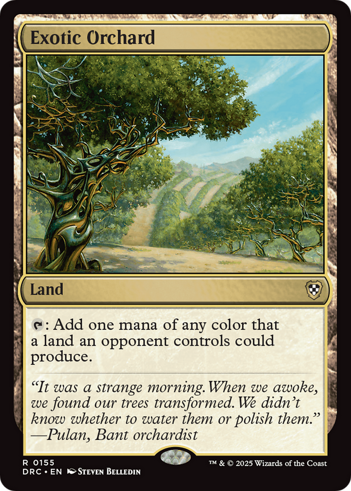 Magic | Exotic Orchard [Aetherdrift Commander] | The Nerd Merchant