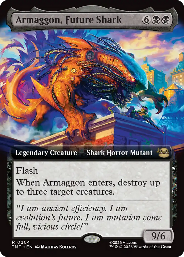 Magic | Armaggon, Future Shark (Extended Art) [Teenage Mutant Ninja Turtles] | The Nerd Merchant
