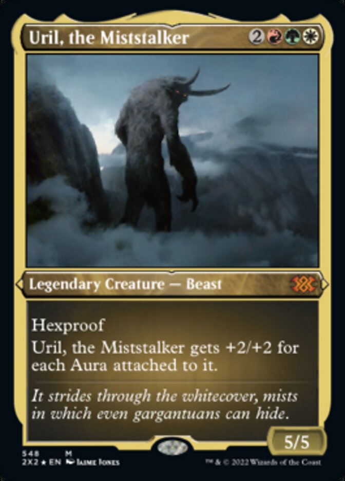 Magic | Uril, the Miststalker (Foil Etched) [Double Masters 2022] | The Nerd Merchant