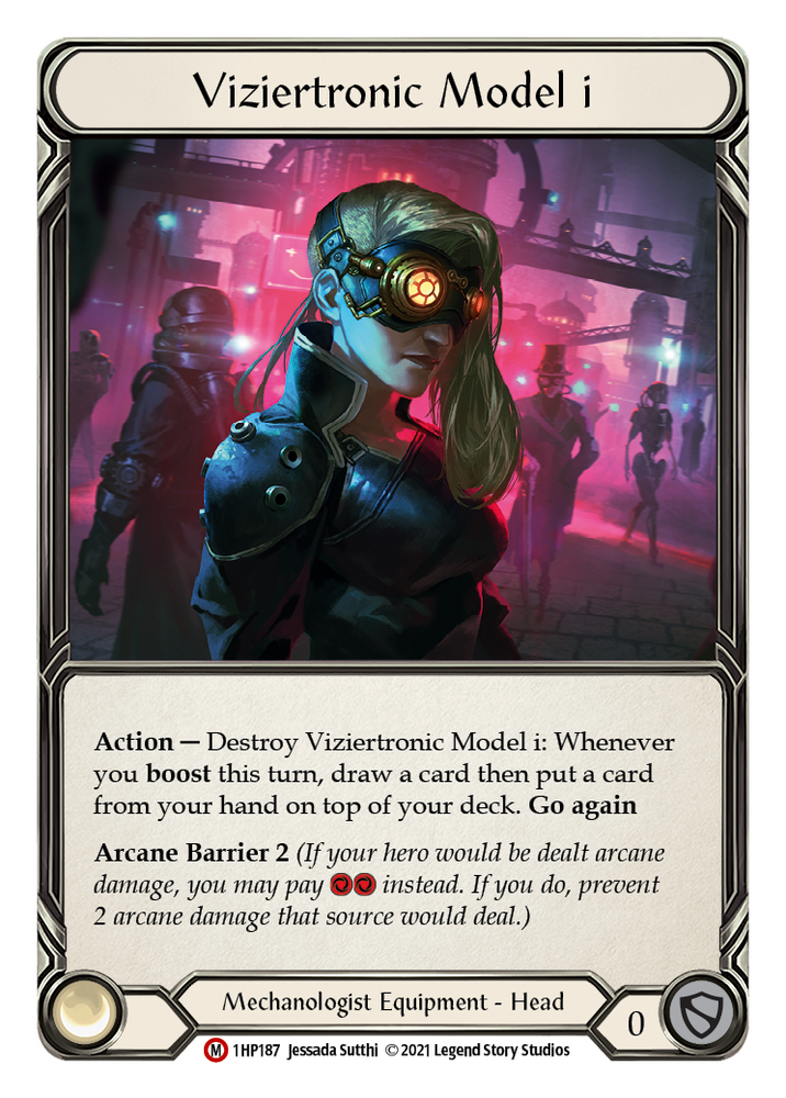 Flesh and Blood TCG | Viziertronic Model i [1HP187] (History Pack 1) | The Nerd Merchant