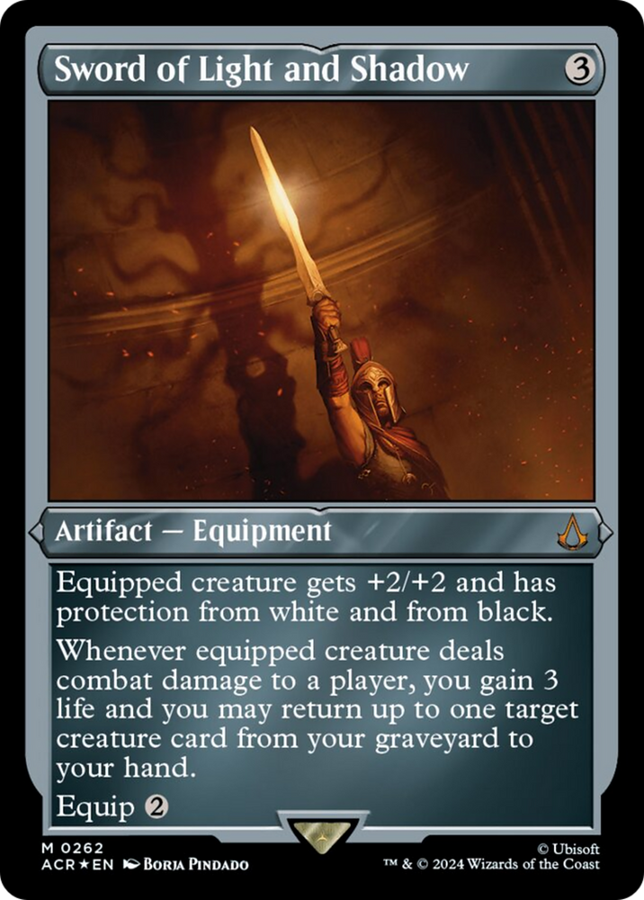 Magic | Sword of Light and Shadow (Foil Etched) [Assassin's Creed] | The Nerd Merchant