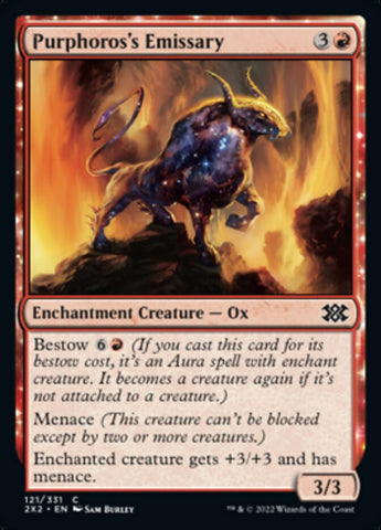 Magic | Purphoros's Emissary [Double Masters 2022] | The Nerd Merchant