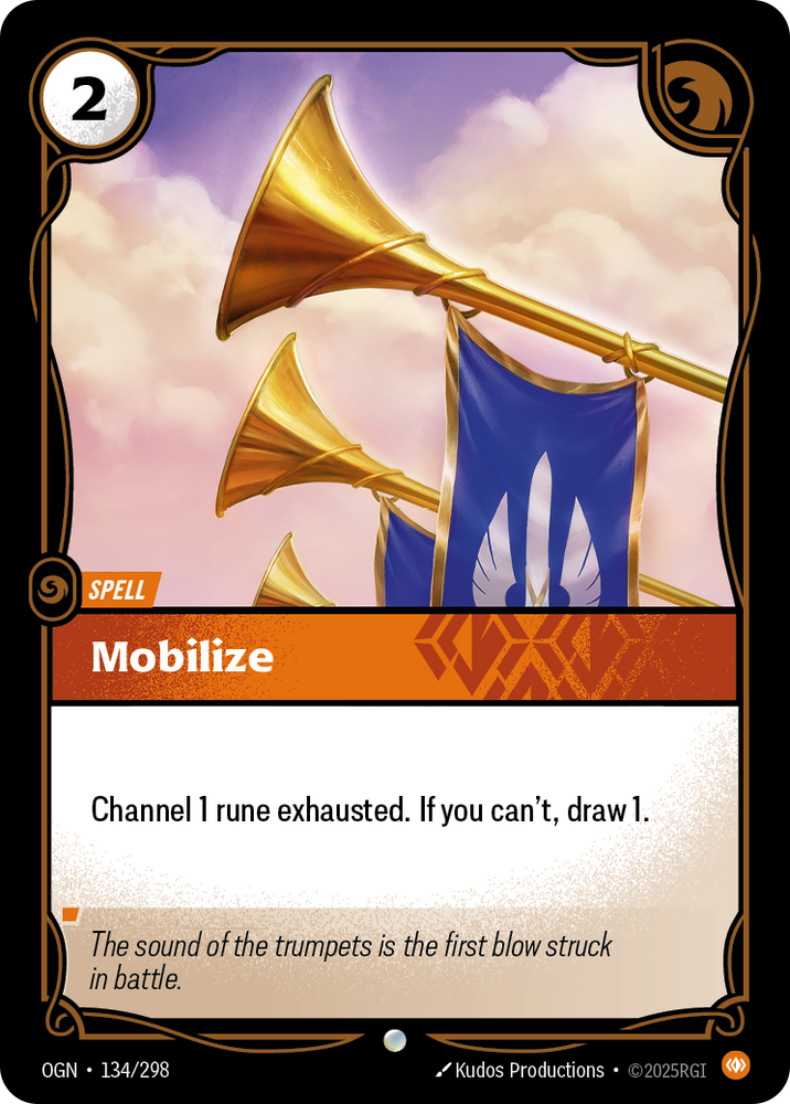 Mobilize (Foil) - Origins #134