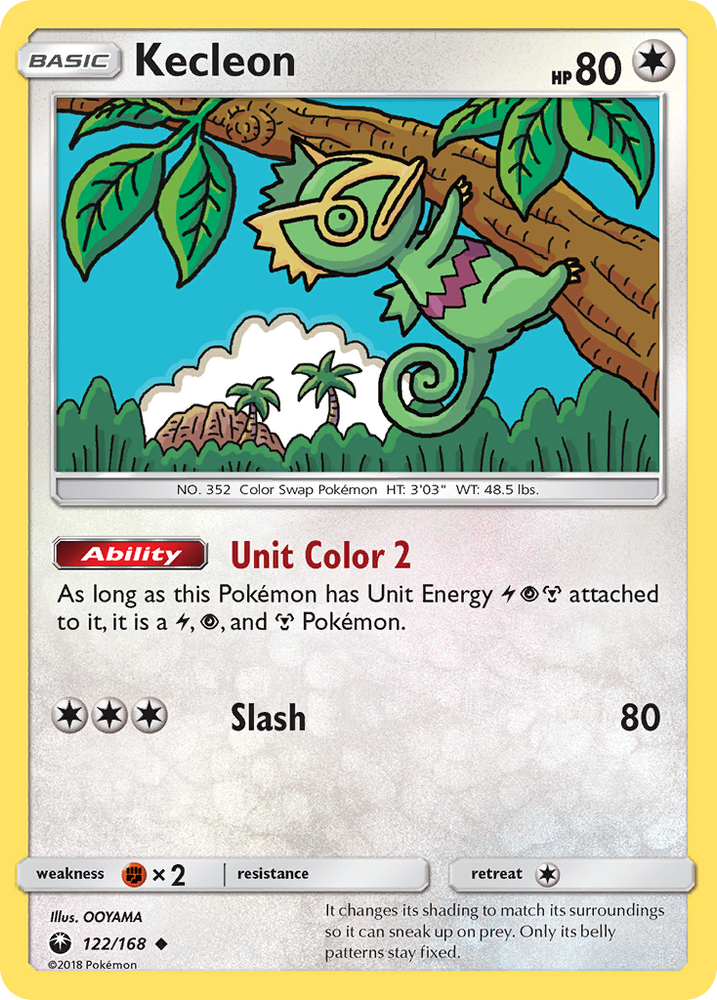 Pokemon | Kecleon (122/168) [Sun & Moon: Celestial Storm] | The Nerd Merchant