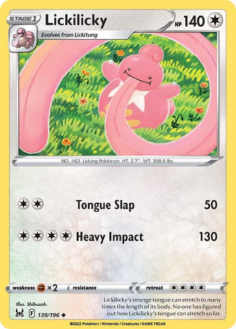 Pokemon | Lickilicky (139/196) [Sword & Shield: Lost Origin] | The Nerd Merchant