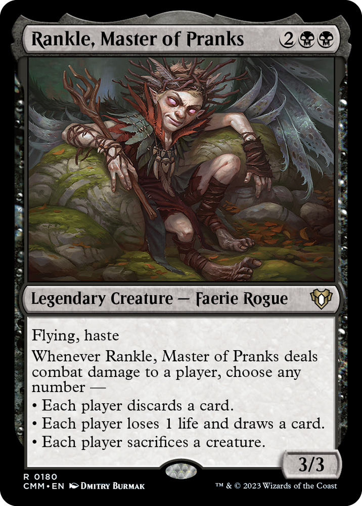 Magic | Rankle, Master of Pranks [Commander Masters] | The Nerd Merchant
