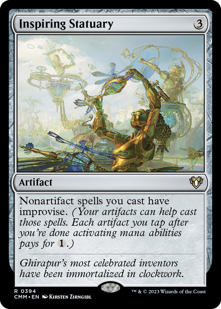 Magic | Inspiring Statuary [Commander Masters] | The Nerd Merchant