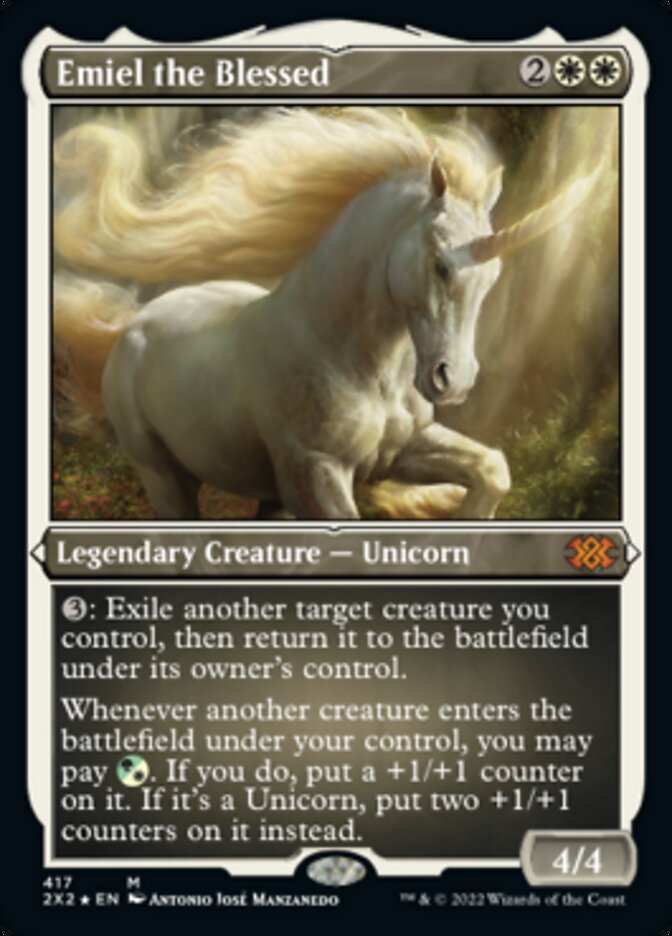 Magic | Emiel the Blessed (Foil Etched) [Double Masters 2022] | The Nerd Merchant