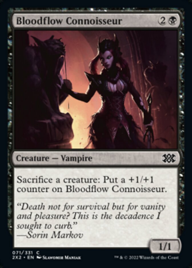 Magic | Bloodflow Connoisseur [Double Masters 2022] | The Nerd Merchant