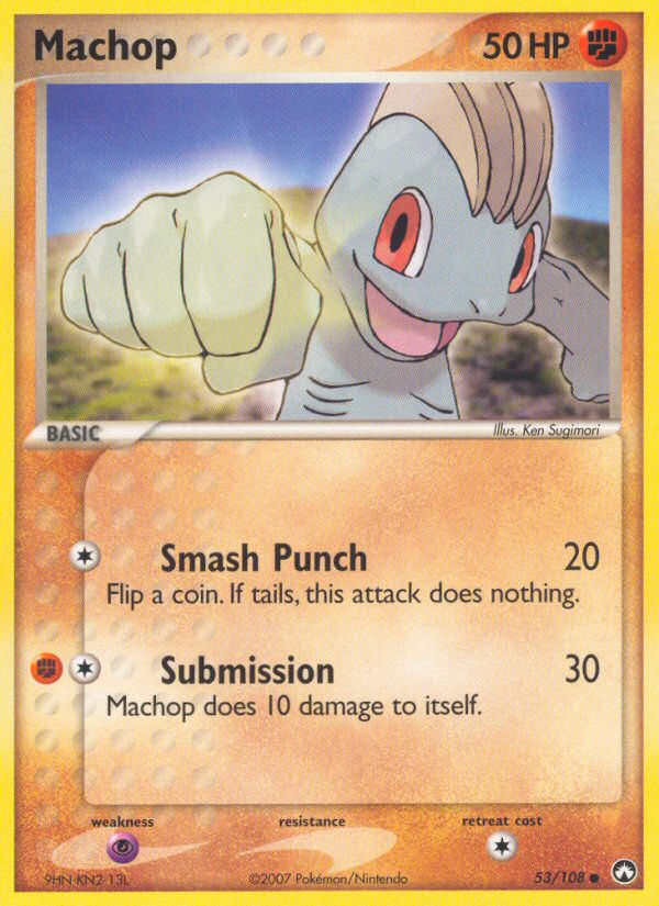 Pokemon | Machop (53/108) [EX: Power Keepers] | The Nerd Merchant
