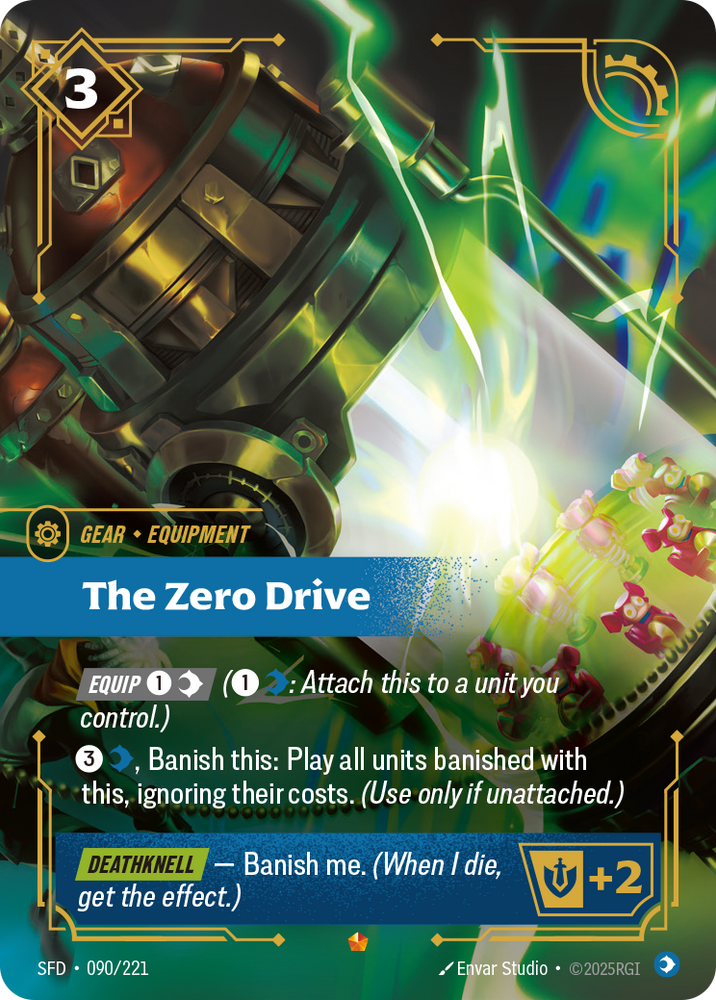 The Zero Drive (Foil) - Spiritforged #90
