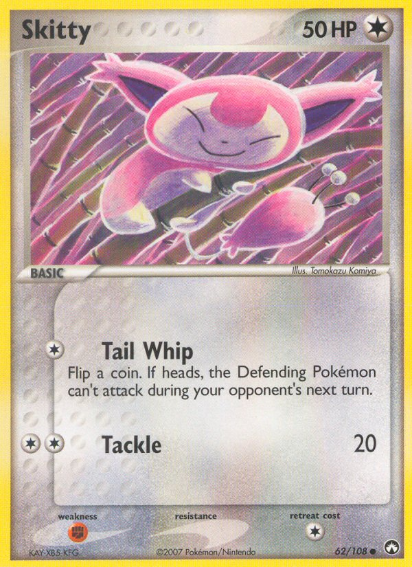 Pokemon | Skitty (62/108) [EX: Power Keepers] | The Nerd Merchant
