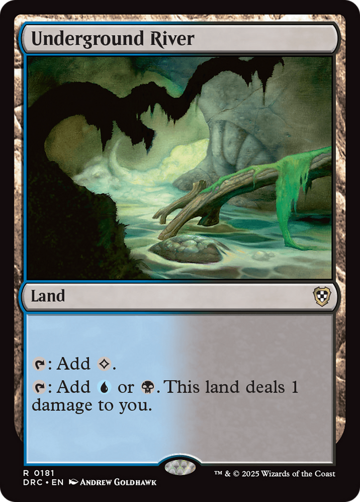 Magic | Underground River [Aetherdrift Commander] | The Nerd Merchant