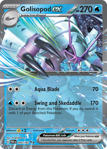 Pokemon | Golisopod ex (050/182) [Scarlet & Violet: Paradox Rift] | The Nerd Merchant