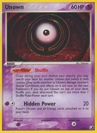 Pokemon | Unown (O) (O/28) [EX: Unseen Forces] | The Nerd Merchant