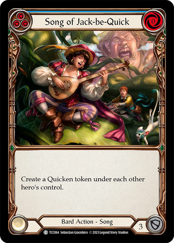 Flesh and Blood TCG | Song of Jack-be-Quick [TCC064] (Round the Table: TCC x LSS) | The Nerd Merchant