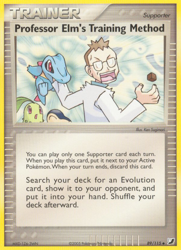 Pokemon | Professor Elm's Training Method (89/115) [EX: Unseen Forces] | The Nerd Merchant