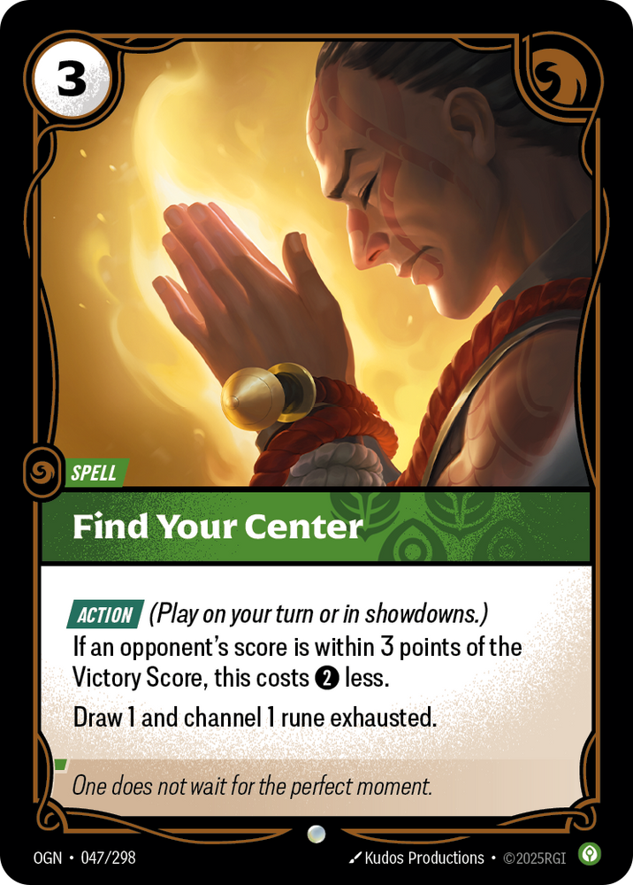 Find Your Center - Origins #47