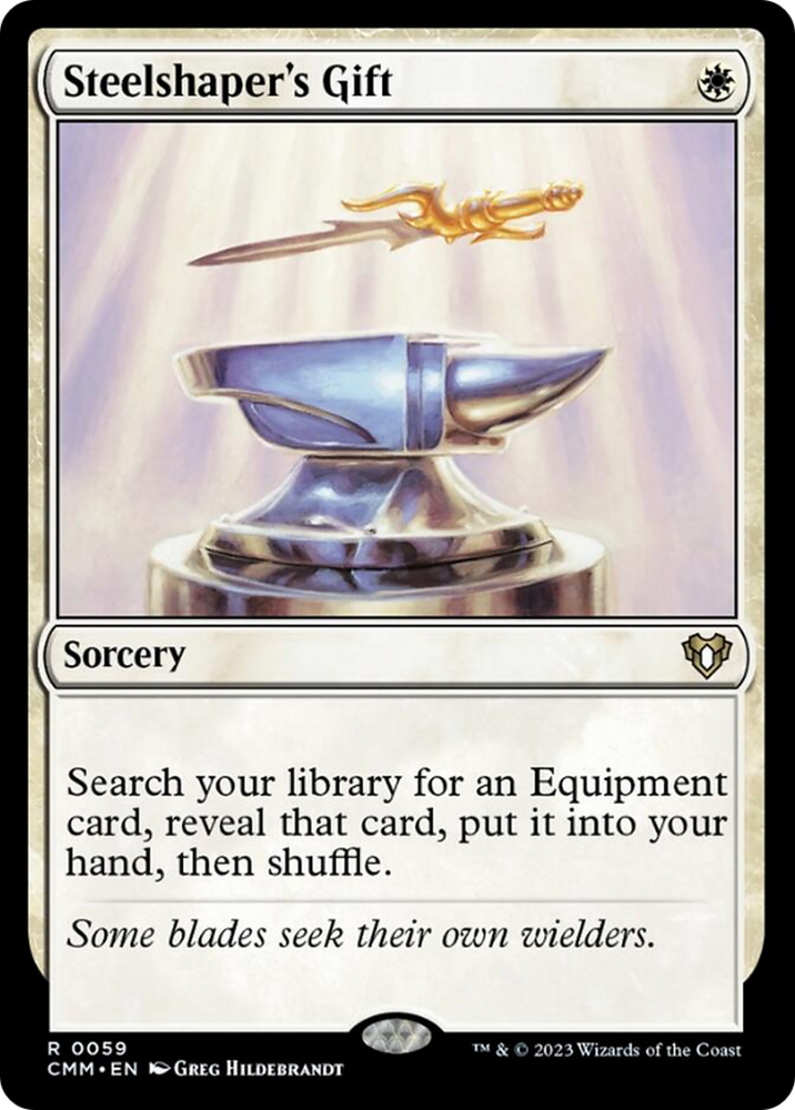 Magic | Steelshaper's Gift [Commander Masters] | The Nerd Merchant