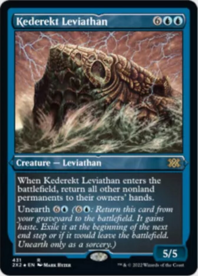 Magic | Kederekt Leviathan (Foil Etched) [Double Masters 2022] | The Nerd Merchant