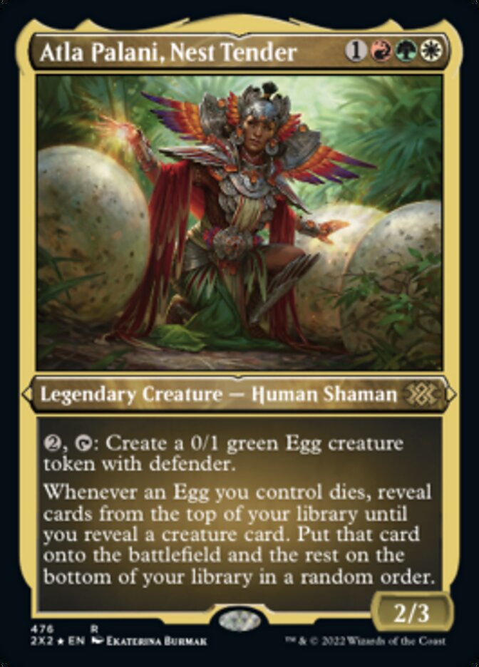 Magic | Atla Palani, Nest Tender (Foil Etched) [Double Masters 2022] | The Nerd Merchant