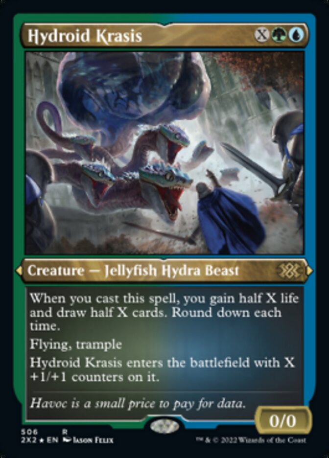 Magic | Hydroid Krasis (Foil Etched) [Double Masters 2022] | The Nerd Merchant