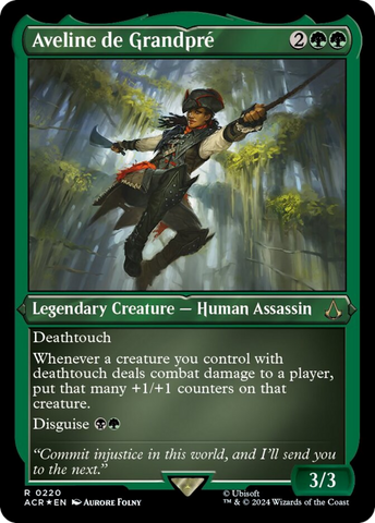 Magic | Aveline de Grandpre (Foil Etched) [Assassin's Creed] | The Nerd Merchant