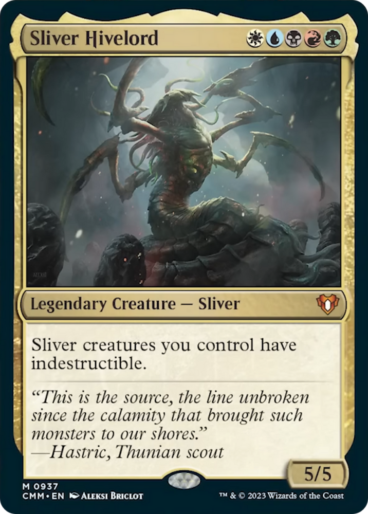 Magic | Sliver Hivelord [Commander Masters] | The Nerd Merchant