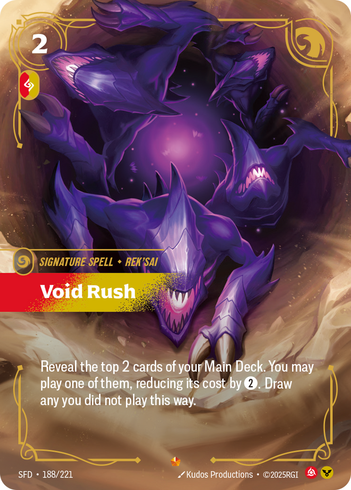 Void Rush (Foil) - Spiritforged #188