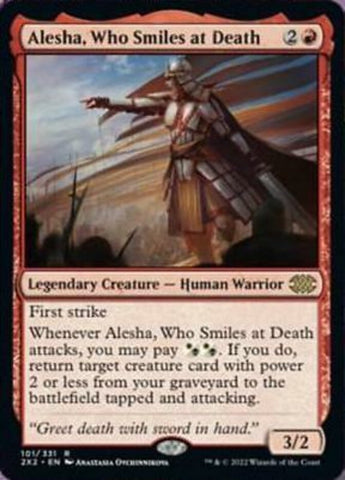 Magic | Alesha, Who Smiles at Death [Double Masters 2022] | The Nerd Merchant