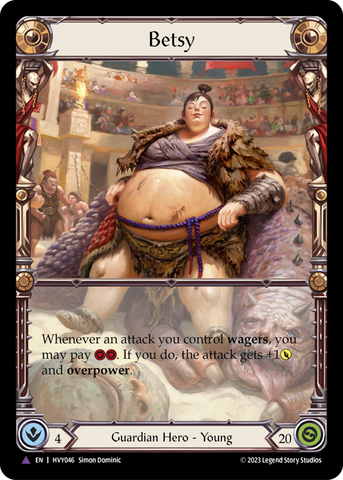 Flesh and Blood TCG | Betsy (Cold Foil) (Marvel) [HVY046] (Heavy Hitters)  Cold Foil | The Nerd Merchant